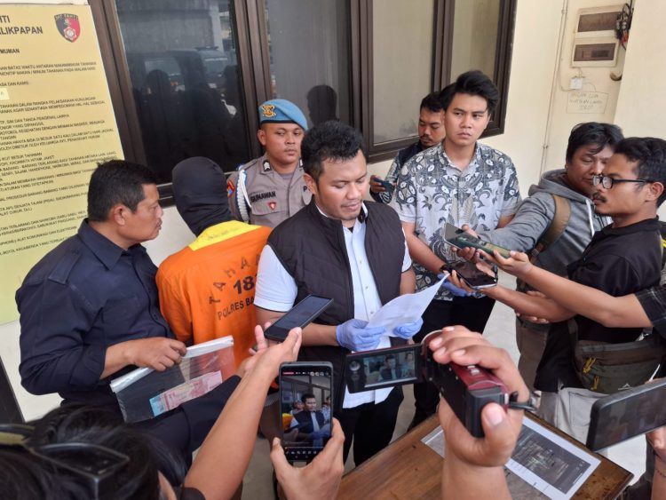 Satreskrim Polresta Balikpapan Gelar Pres Release Pengungkapan Kasus TPPO 