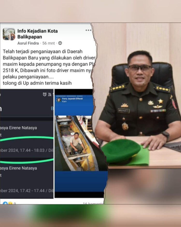 *Kapendam VI: Insiden Driver Maxim dan Penumpang Anak Remaja Akibat Salah Paham*