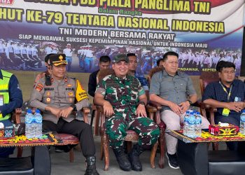 Lomba Baris-Berbaris Piala Panglima TNI Warnai Peringatan Hari Jadi Tentara Nasional Indonesia ke-79