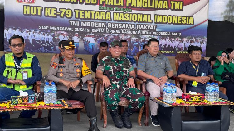 Lomba Baris-Berbaris Piala Panglima TNI Warnai Peringatan Hari Jadi Tentara Nasional Indonesia ke-79