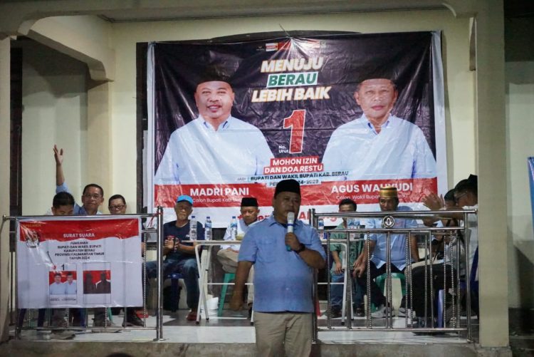 Pesisir Berau Menjadi Perhatian Khusus bagi Madri Pani dan Agus Wahyudi Calon Bupati Berau Nomor Urut 01