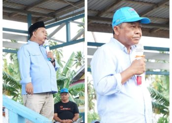 Sosok Calon Bupati Madri Pani dan Agus Wahyudi Wakil Bupati (MP-AW) Hadir Menyapa Warga Pesisir Pantai Harapan