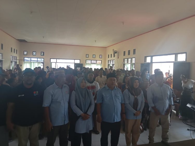 Calon Bupati Nomor Urut 1 Madri Pani  Kampanye Tatap Muka Dengan Ratusan Warga  Rt 01 Desa Capuak, Tawarkan Program Unggulannya