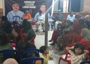Melakukan Kampanye di 2 Tempat Berbeda di Kampung Eka Sapta dan Talisayan Berau MP-AW, No Urut 1 Sukses.