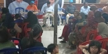 Melakukan Kampanye di 2 Tempat Berbeda di Kampung Eka Sapta dan Talisayan Berau MP-AW, No Urut 1 Sukses.