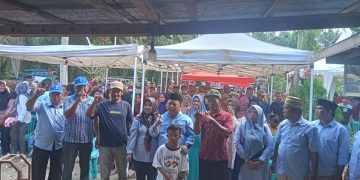 Kampanye Madri Pani (MP) di Desa Lempake, Fokus Tawarkan Puluhan Program Unggulannya Kepada Masyarakat