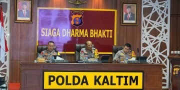 Kapolda Kaltim Pimpin Anev Mingguan, Evaluasi Kinerja dan Penguatan Strategi Keamanan Wilayah