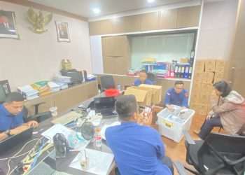 Pelaksanaan Penggeledahan  di Kantor KLHK Jakarta
