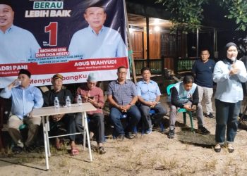 ” Menyala AbangKu” 3 Orang Keluarga dari Drs. H. Makmur HAPK Hadir dukung Madri Pani Calon Bupati Berau Nomor 01
