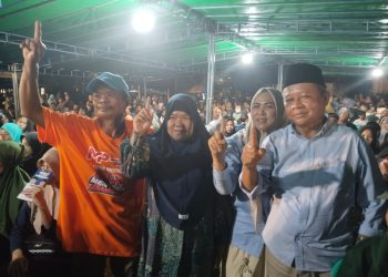 Ribuan Masyarakat Kampung Makasang Paribo Siap Menangkan 01 MP-AW, Bersama Relawan Bahtera Paribo