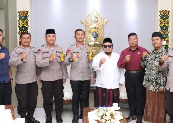 Polres Bontang dan Majelis Sholawat Perkuat Sinergi Sebagai Langkah Cooling System Jelang Pilkada 2024