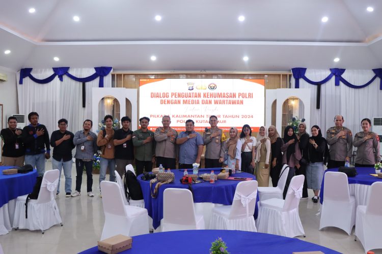 Serukan Jaga Pilkada Damai, Kabid Humas Polda Kaltim Lakukan Tatap Muka dengan Awak Media Kab. Kutai Timur