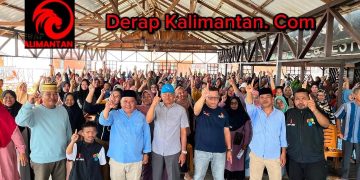 Ratusan Masyarakat Pulau Derawan Siap Memenangkan Madri Pani (MP) Nomor Urut 1 Calon Bupati Berau