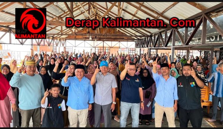 Ratusan Masyarakat Pulau Derawan Siap Memenangkan Madri Pani (MP) Nomor Urut 1 Calon Bupati Berau