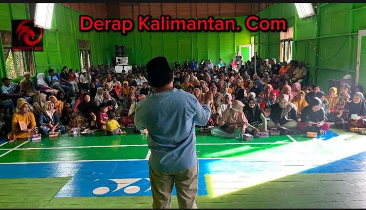 Warga Pegat Batumbuk : Kami Mau Perubahan Siap Menangkan Madri Pani Calon Bupati Berau Nomor Urut 1