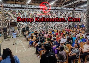 MP-AW Kampanye di Kampung Long Beliung, Inginkan Perubahan  Masyarakat Dayak Siap Menangkan Nomor Urut 1 (satu) 