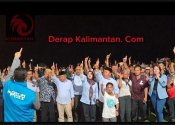 Kampanye MP-AW di Merapun: APBD Berau Rp 6 (Enam) Triliun, Uang Rakyat Harus Untuk Rakyat, Gratiskan Baju Seragam Sekolah