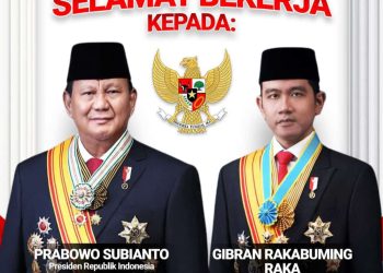 Pimpinan Redaksi Derap Kalimantan Mengucapkan “Selamat Atas Pelantikan Presiden Dan Wakil Presiden RI Periode 2024-2029”