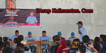Kampanye MP-AW Mendapat Tempat di hati Masyarakat Dayak Long Ayan, Siap Menangkan Nomor Urut 1 Program Pro Rakyat