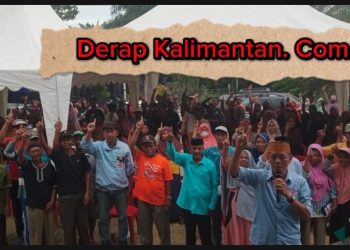 Kampanye Agus Wahyudi di Segah Jelang Pilkada Berau, Warga Keluhkan Masalah Listrik dan Jalan