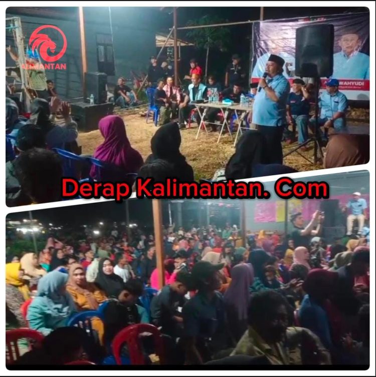 Kampanye MP-AW Akhirnya Meledak Dihadiri Ribuan Warga Kampung Gunung Sari, Butuh Pemimpin Baru