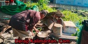 Gas Melon 3 Kg Sulit Didapat ,  Warga coba Beralih Memakai Kayu Bakar