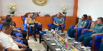 Kunjungan Kerja Kabid Propam Polda Kaltim ke Lanal Balikpapan Lanjutan dari Kunjungan ke Lanud Dhomber