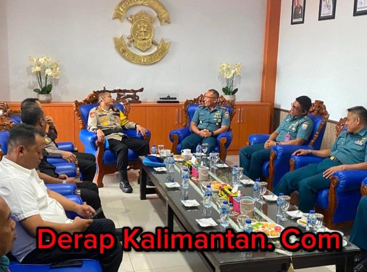 Kunjungan Kerja Kabid Propam Polda Kaltim ke Lanal Balikpapan Lanjutan dari Kunjungan ke Lanud Dhomber