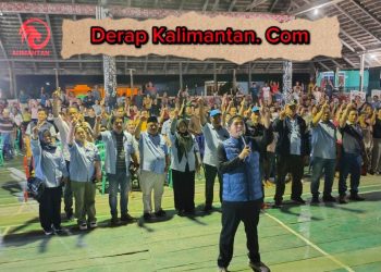 Masyarakat Kampung Bena Baru Bertekad Siap Menangkan Madri Pani Calon Bupati Berau Nomor Urut 1