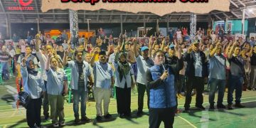 Masyarakat Kampung Bena Baru Bertekad Siap Menangkan Madri Pani Calon Bupati Berau Nomor Urut 1