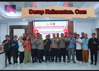 Gelar Dialog Kehumasan dengan Personel Polres Kukar dan Awak Media