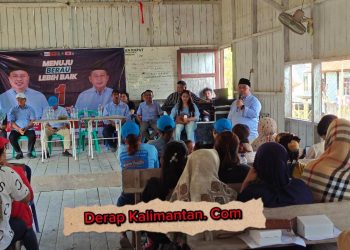 Kampanye MP-AW di Kampung Long Lanuk, Tawarkan Baju Seragam Sekolah Hingga Kesehatan Gratis