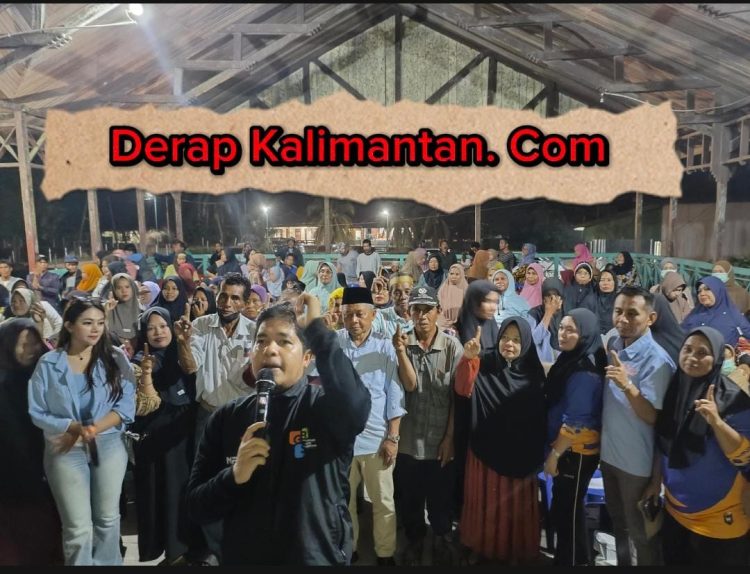 Kampanye di Tumbit Agus Wahyudi Tawarkan Bibit Gratis dan Baju Seragam Sekolah hingga Kesehatan