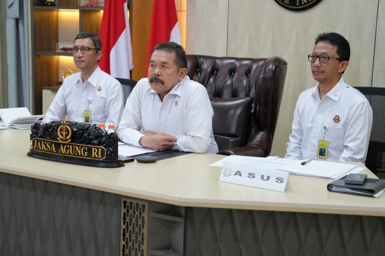 Kunjungan Kerja Virtual Jaksa Agung  Tekankan Roadmap Kejaksaan  Dalam Mendukung Program Kerja Pemerintah