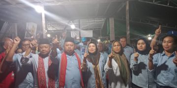 Ribuan Warga Toraja bersama Iyan Saranga Ketua IKAT Toraja Siap Menangkan Paslon Nomor Urut 1 MP-AW