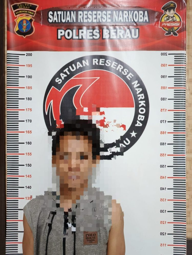 Lagi, Sat Resnarkoba Polres Berau Bekuk Pengedar Sabu di Tanjung Redeb