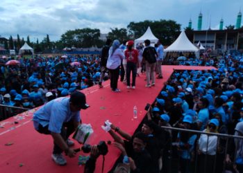 Puluhan Ribu Warga Berau hadiri Kampanye Akbar MP-AW di Hibur Artis Ibu kota