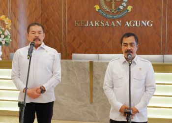 Jaksa Agung Terima Kunjungan  Menteri Imigrasi dan Pemasyarakatan RI  Salah Satunya Bahas Transfer of Prisoner