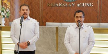 Jaksa Agung Terima Kunjungan  Menteri Imigrasi dan Pemasyarakatan RI  Salah Satunya Bahas Transfer of Prisoner