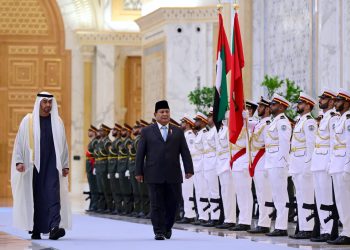 Presiden Prabowo Disambut Upacara Kenegaraan di Qasr Al Watn, Abu Dhabi