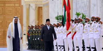 Presiden Prabowo Disambut Upacara Kenegaraan di Qasr Al Watn, Abu Dhabi