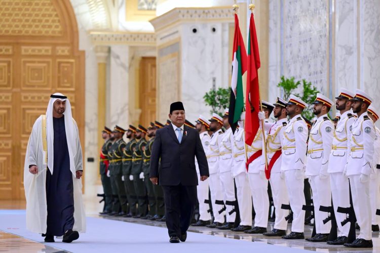 Presiden Prabowo Disambut Upacara Kenegaraan di Qasr Al Watn, Abu Dhabi