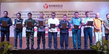 Wakapolda Kaltim Hadiri Doa Lintas Iman dan Deklarasi Pilkada Berintegritas 2024