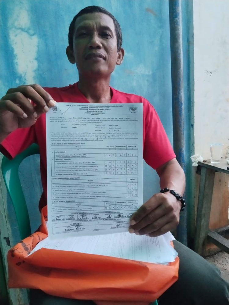 Ditemukan Ada Perbedaan dari Data Paslon 1 dan Paslon 2 saat Penghitungan Suara Dilakukan  