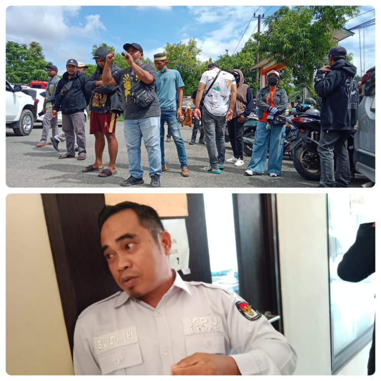 Aksi Unjuk Rasa Damai yang Dilakukan oleh Sekelompok Warga atas nama “Masyarakat Aliansi Peduli Pemilu Demokrasi”