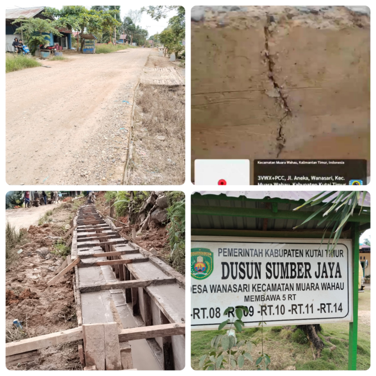 Proyek Kadus Sumber Jaya Mendapat Sorotan Tajam dari Warga, Warga Kecewa Proyek Semenisasi Tidak sesuai dengan Harapan