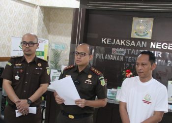 Diduga Korupsi BBN KB1 Sebesar Rp.1,8 Miliar, Tersangka Z Ditahan Kejari Kutim