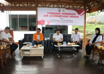 Ditreskrimsus Polda Kaltim Gelar Sosialisasi Pencegahan dan Pemberantasan Korupsi