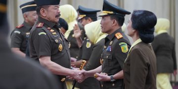 Pelantikan Jaksa Agung Muda Pengawasan  dan Kepala Badan Pendidikan dan Pelatihan  Kejaksaan RI
