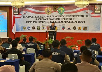 Itwasda Polda Kaltim Gelar Raker dan Anev Satgas Saber Pungli Semester II Tahun 2024